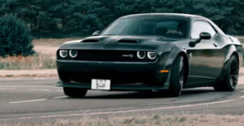 A Dodge Challenger Hellcat Across the Pond – Muscle Car